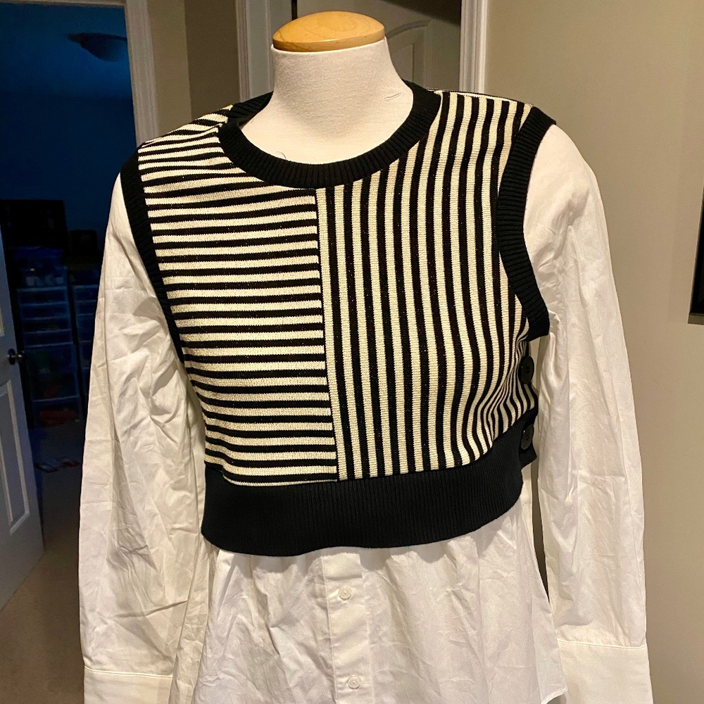 Anthropologie Blouse Womens Small- Brand new with tags